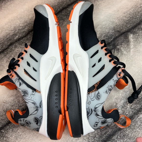 { Nike } Air Presto Premium Black/Starfish/Sail Sneakers - Picture 6 of 8